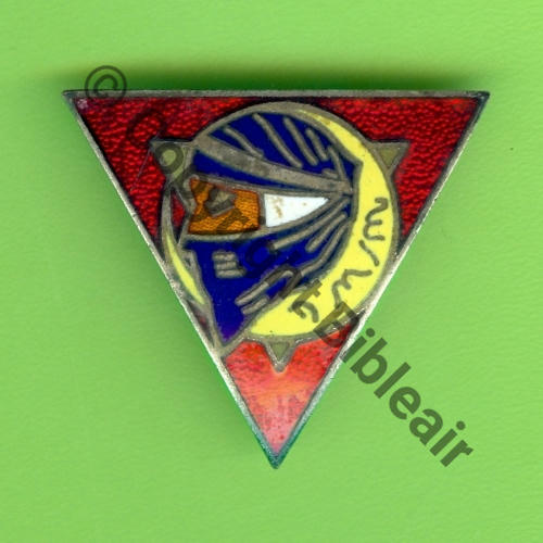 548  1955.63 VR.548 2eDRILLE GAOM.86 BLIDA  A.AUGIS ST.BARTH LYON 3Li Bol fenetre Dos Granuleux Etame   Src.Y.GENTY 112Eur10.16  